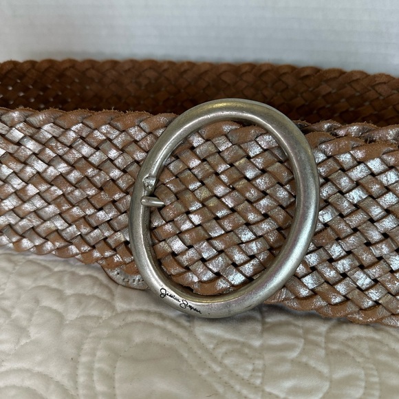 Jessica Simpson Wide Belt - Distressed Leather - Picture 6 of 12